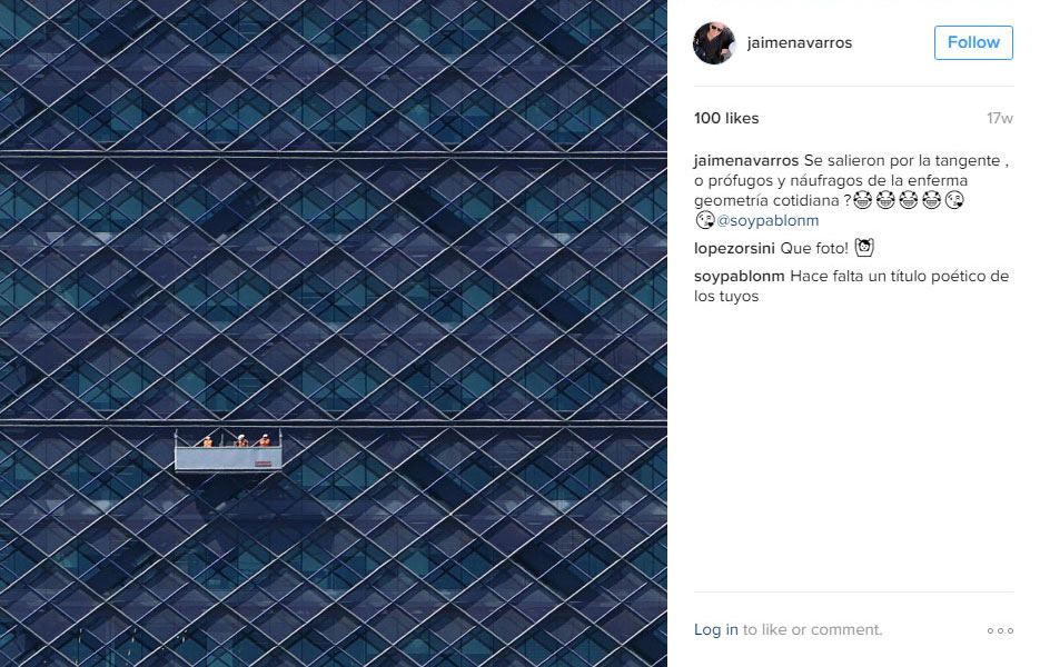 Fotografía de arquitectura en instagram. Jaime Navarro.