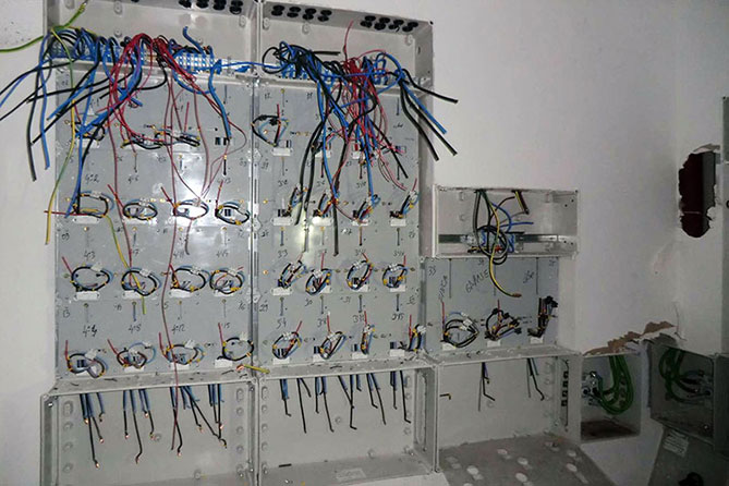 inspección obligatoria de la instalación eléctrica.